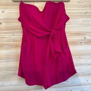 Express Womens romper size 0 magenta